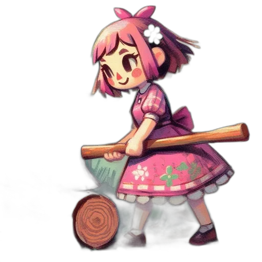 staff, weapon, sword, dress transparent PNG cut-out