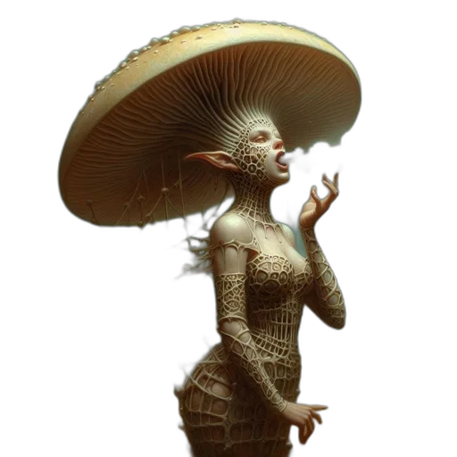 hat, dress, crown, staff transparent PNG cut-out