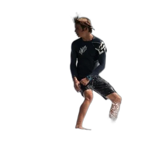 jacket, shoes, creature, hair transparent PNG cut-out