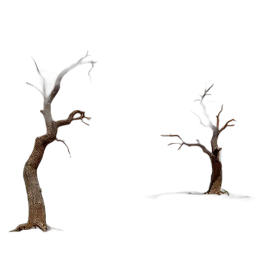 tree, furniture, concept art, 3d render transparent PNG cut-out