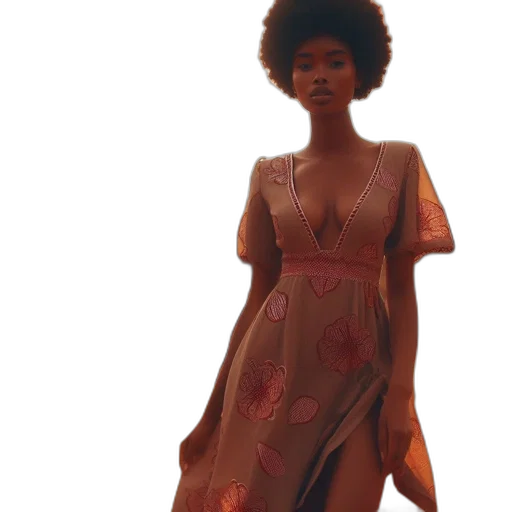 dress, concept art, 3d render, photorealistic transparent PNG cut-out