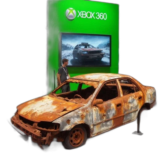 car, weapon, concept art, 3d render transparent PNG cut-out
