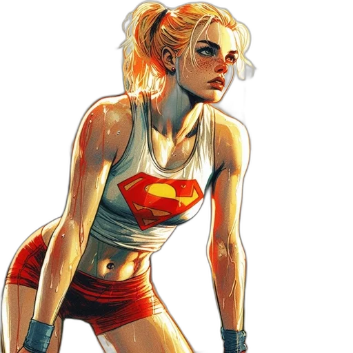 comic book art, concept art, cartoon, fantasy art transparent PNG cut-out