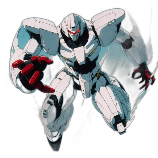 robot, weapon, concept art, anime transparent PNG cut-out