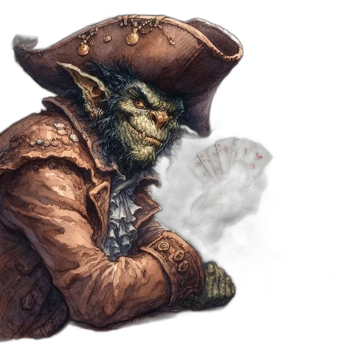 hat, staff, mask, dragon transparent PNG cut-out