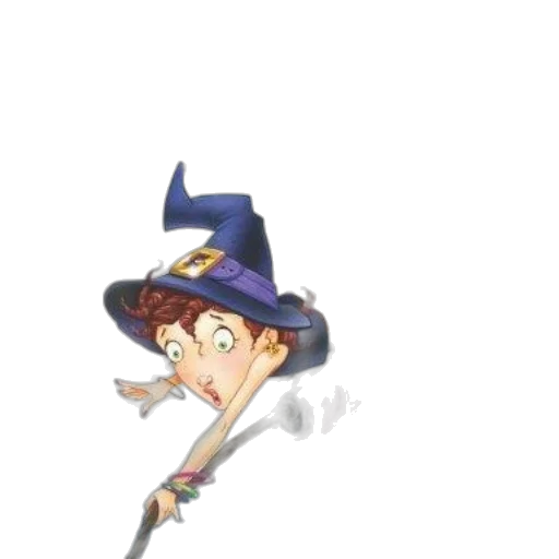 staff, hat, weapon, creature transparent PNG cut-out