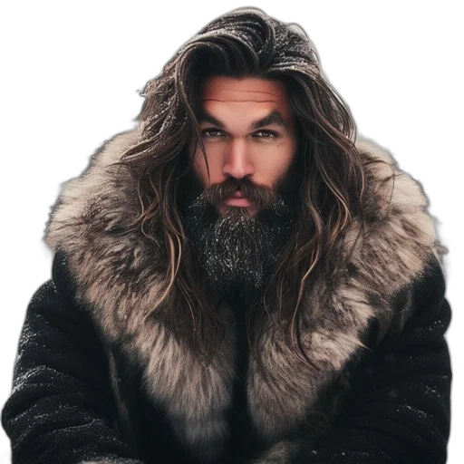 jacket, hair, animal, bearded transparent PNG cut-out