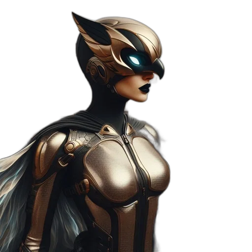 concept art, comic book art, 3d render, fantasy art transparent PNG cut-out