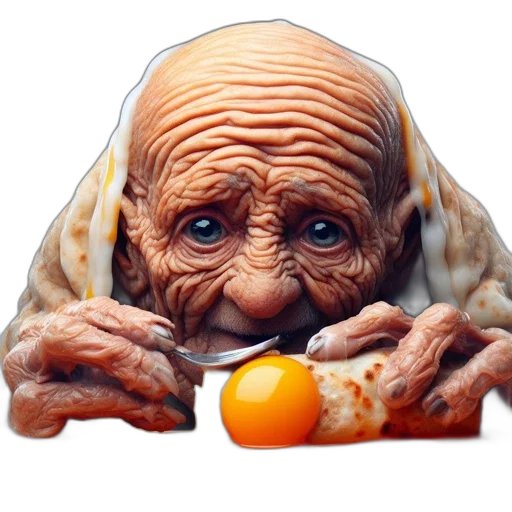 food, face, mask, creature transparent PNG cut-out