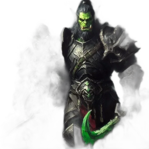 staff, dragon, mask, weapon transparent PNG cut-out