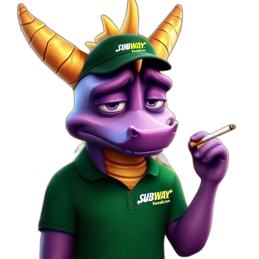 staff, dragon, jacket, animal transparent PNG cut-out