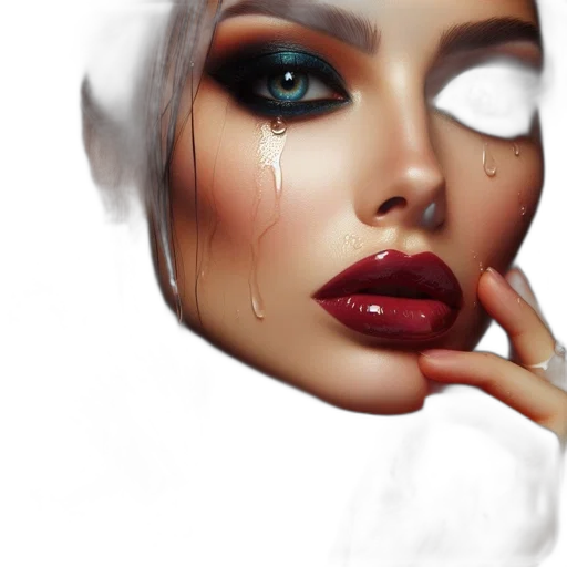 face, photorealistic, fantasy art, concept art transparent PNG cut-out