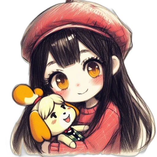 hat, staff, face, pixel art transparent PNG cut-out