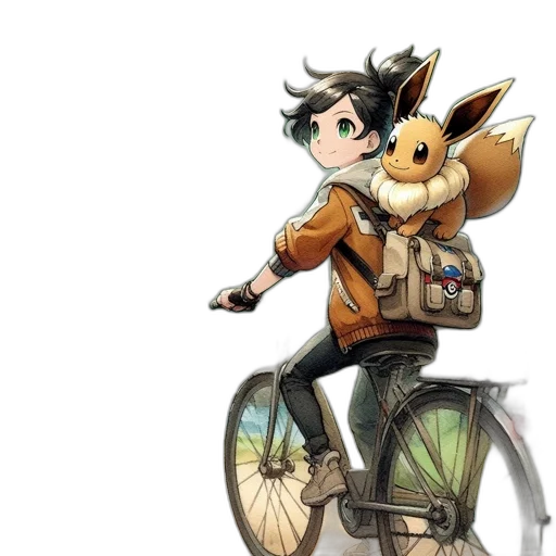 jacket, animal, concept art, anime transparent PNG cut-out