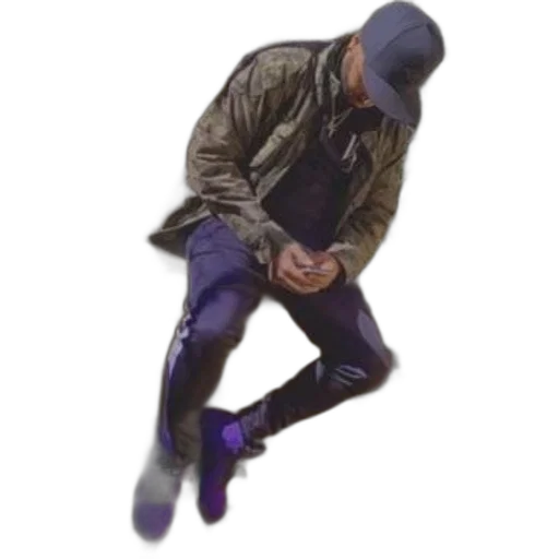 jacket, shoes, creature, hat transparent PNG cut-out
