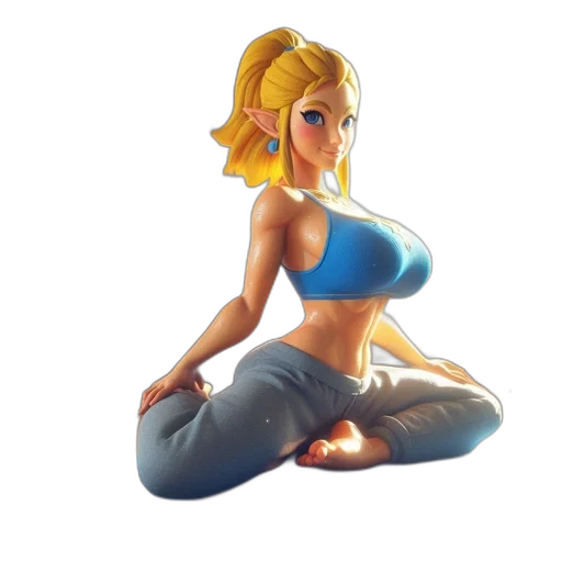 dress, concept art, 3d render, pixel art transparent PNG cut-out