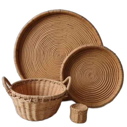 hat, furniture, food, 3d render transparent PNG cut-out