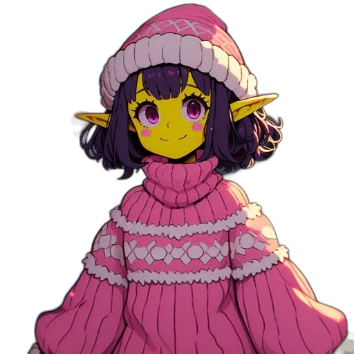 hat, dress, creature, animal transparent PNG cut-out
