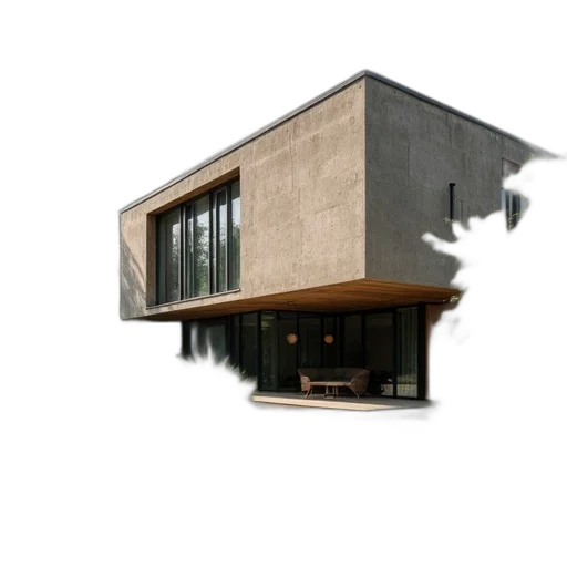 building, 3d render, photorealistic, concept art transparent PNG cut-out