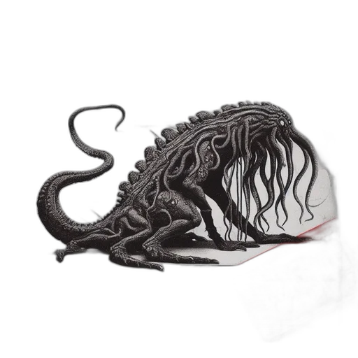 creature, mask, hat, dragon transparent PNG cut-out