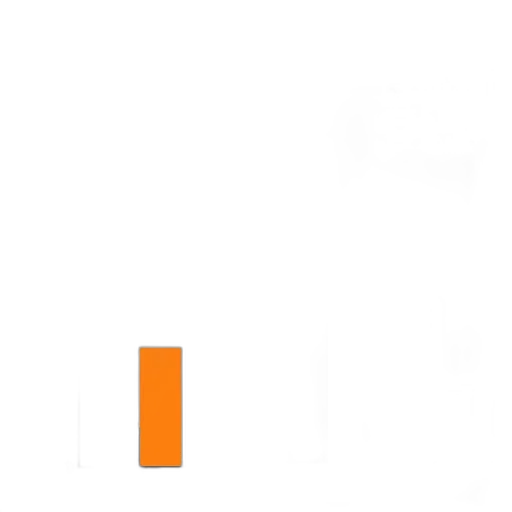 staff, robot, pixel art, monochrome transparent PNG cut-out