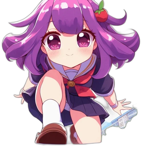 weapon, staff, creature, flower transparent PNG cut-out