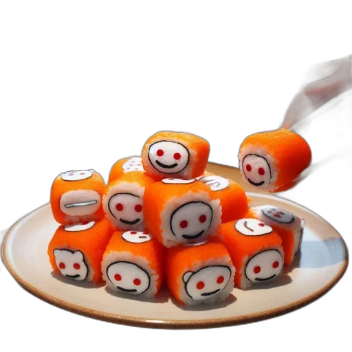 food, robot, weapon, 3d render transparent PNG cut-out