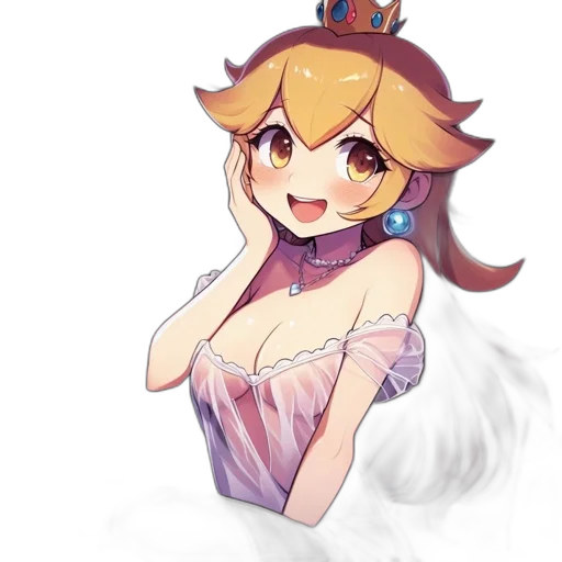 crown, dress, hat, staff transparent PNG cut-out