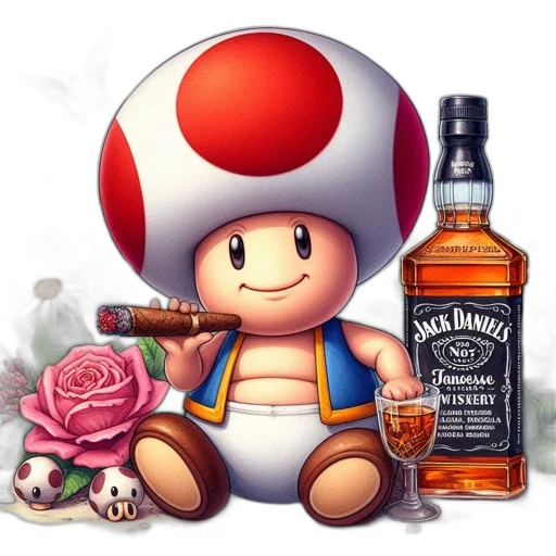 bottle, weapon, hat, robot transparent PNG cut-out
