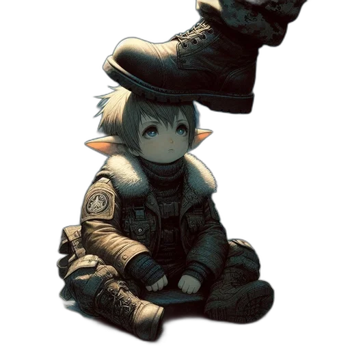 shoes, mask, hat, creature transparent PNG cut-out