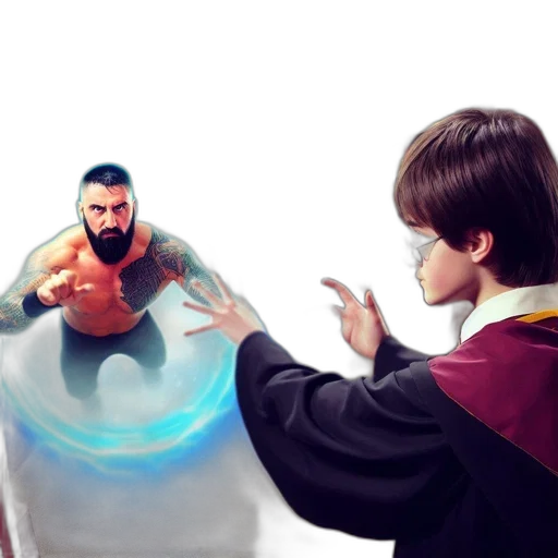 concept art, fantasy art, comic book art, photorealistic transparent PNG cut-out
