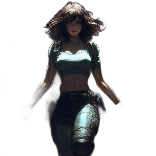 robot, weapon, concept art, comic book art transparent PNG cut-out