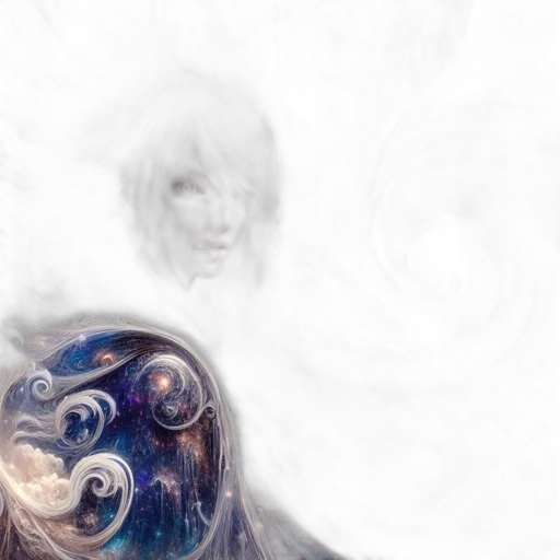 face, creature, mask, hair transparent PNG cut-out