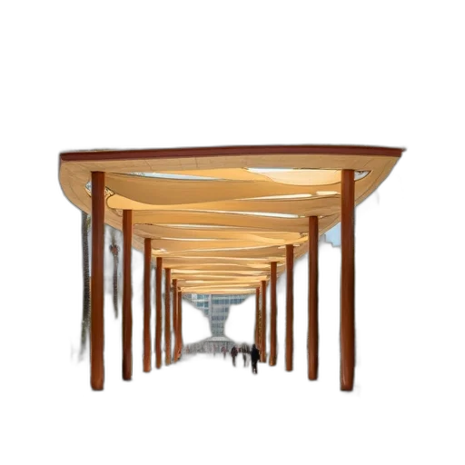 umbrella, building, furniture, staff transparent PNG cut-out