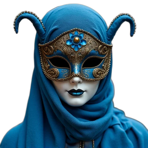 mask, face, jewelry, crown transparent PNG cut-out