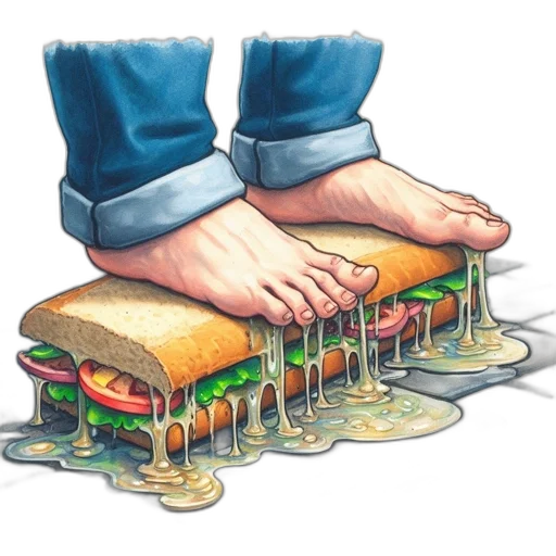 food, shoes, concept art, image transparent PNG cut-out