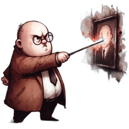 staff, jacket, weapon, concept art transparent PNG cut-out