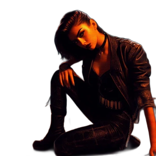 jacket, jewelry, photorealistic, concept art transparent PNG cut-out