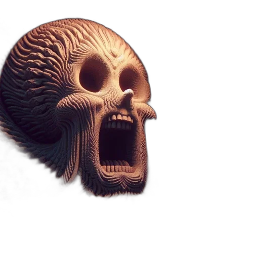 mask, face, creature, hair transparent PNG cut-out