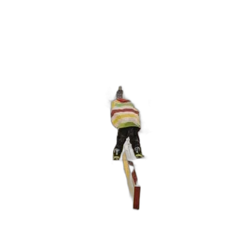 staff, robot, jacket, weapon transparent PNG cut-out