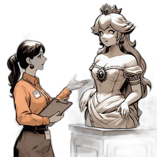 crown, staff, dress, jewelry transparent PNG cut-out