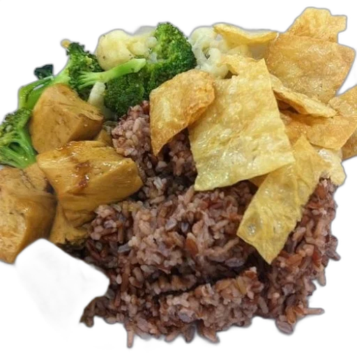 food, crown, photorealistic, plate transparent PNG cut-out