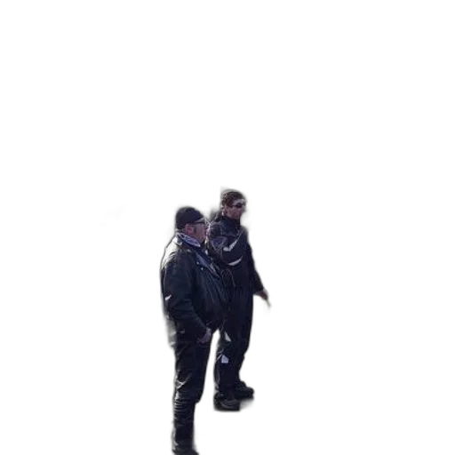 jacket, staff, mask, shoes transparent PNG cut-out