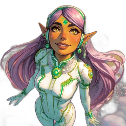 concept art, fantasy art, comic book art, pixel art transparent PNG cut-out