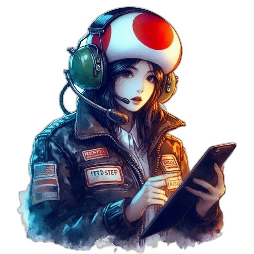 jacket, mask, face, robot transparent PNG cut-out