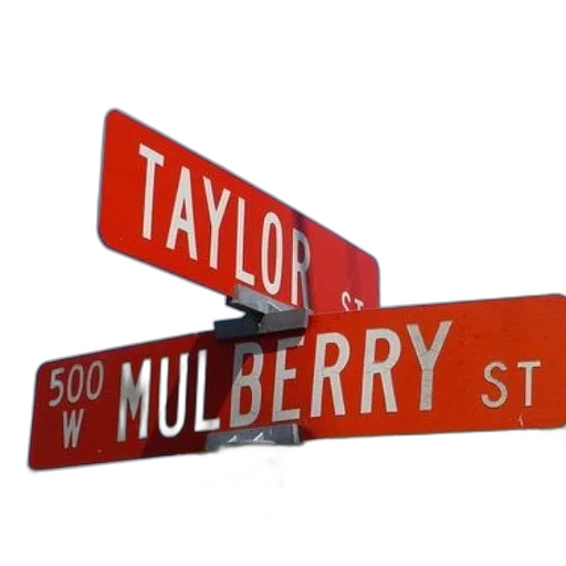 city street, taylor, mulberry, street transparent PNG cut-out