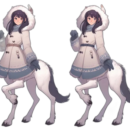 staff, creature, animal, jacket transparent PNG cut-out