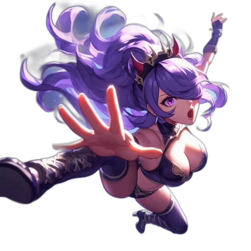 staff, weapon, hair, dragon transparent PNG cut-out