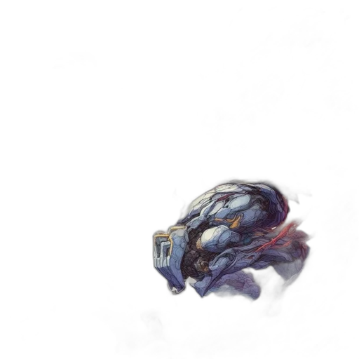 creature, dragon, crown, hair transparent PNG cut-out