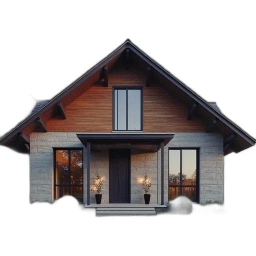 building, furniture, face, 3d render transparent PNG cut-out